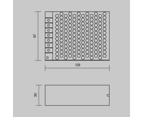 Блок питания Maytoni Magnetic track system 48V 150W IP20 3,12A PSL006-150W-48V-IP20, изображение 2