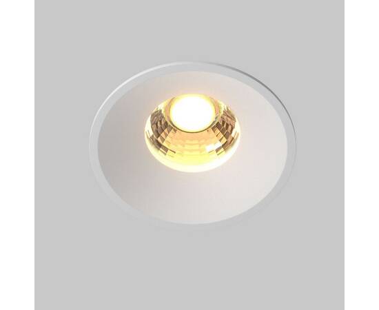 Встраиваемый светодиодный светильник Maytoni Technical Round DL058-12W-DTW-W, изображение 6