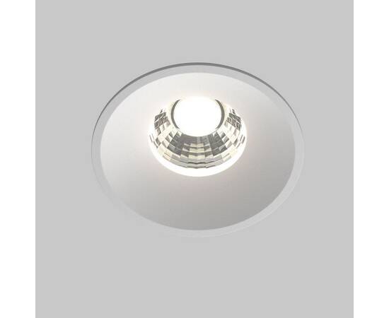 Встраиваемый светодиодный светильник Maytoni Technical Round DL058-12W-DTW-W, изображение 7