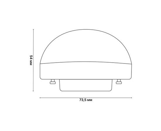 Лампа светодиодная Uniel GX53 13W 4000K матовая LED-GX53-13W/4000K/GX53/FR/SPHERE PLZ02WH UL-00011791, изображение 2