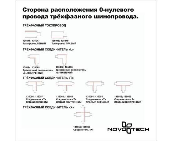 Шинопровод Novotech Port 135235, изображение 2