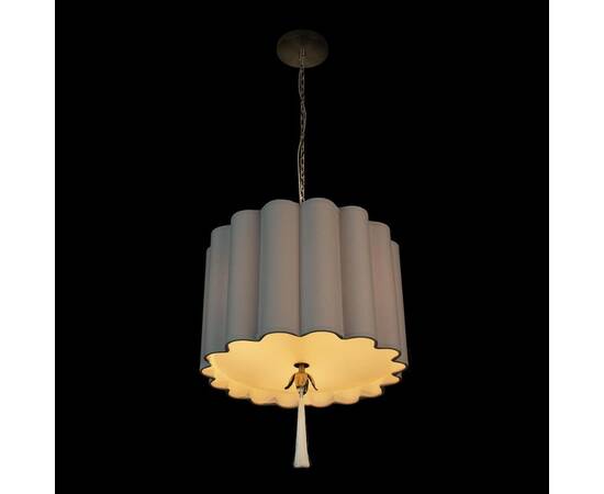 Подвесная люстра Loft IT Mellow 10306P Grey linen, изображение 5