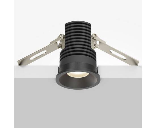 Встраиваемый светодиодный светильник Maytoni Technical Mini DL059-7W3K-B, изображение 6