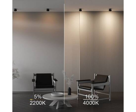 Встраиваемый светодиодный спот Maytoni Technical Onda DL024-12W-DTW-B, изображение 11