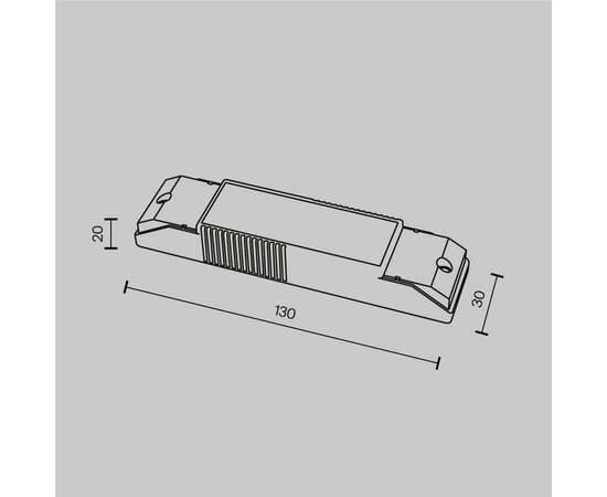 Блок питания Maytoni Technical Dali 23-40V 5-12W IP20 0,15-0,3A PSL-DL40-3CCT-150-300mA, изображение 2