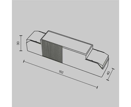 Блок питания Maytoni Technical Dali 23-40V 22-28W IP20 0,55-0,7A PSL-DL40-S-550-700mA, изображение 2