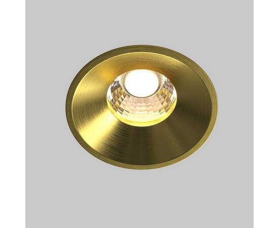 Встраиваемый светодиодный светильник Maytoni Round DL058-12W3K-BS, изображение 9