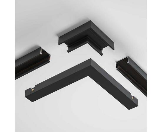 Коннектор угловой, накладной Maytoni Technical TRA172CL-11B, изображение 2