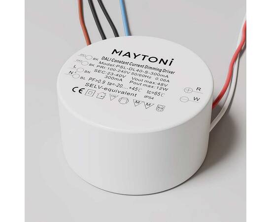 Блок питания Maytoni Technical Dali 23-40V 12W IP20 0,3A PSL-DL40-S-300mA, изображение 2