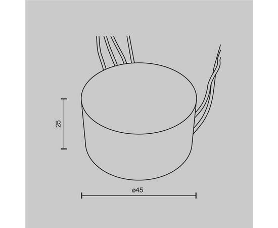 Блок питания Maytoni Technical Dali 23-40V 12W IP20 0,3A PSL-DL40-S-300mA, изображение 3