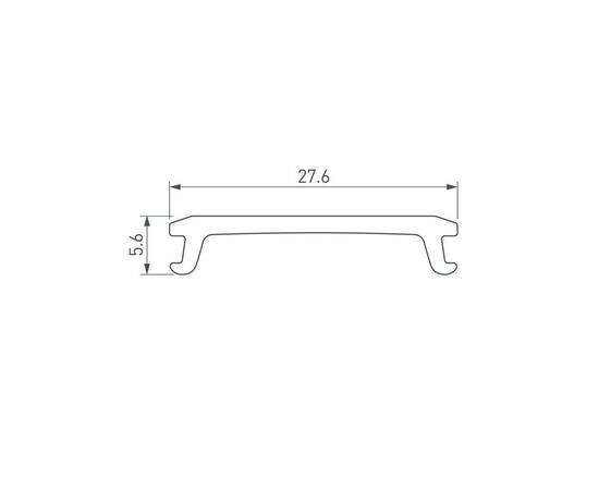 Рассеиватель Arlight Stretch-25-Ceil-Center-5M Opal-PVC 046726, изображение 2