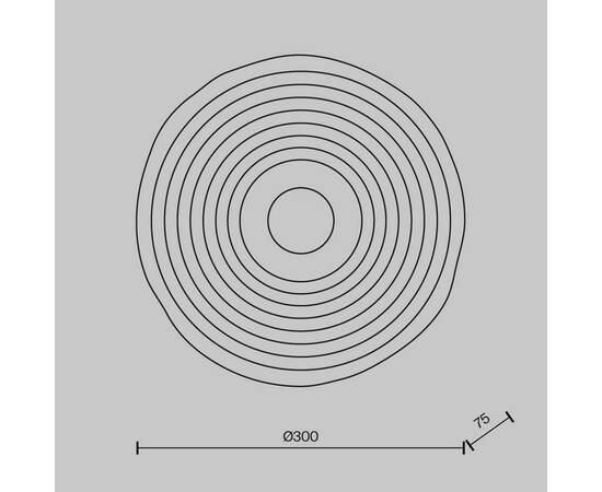 Настенный светодиодный светильник Maytoni Sparkle MOD343WL-L5BS3K1, изображение 7