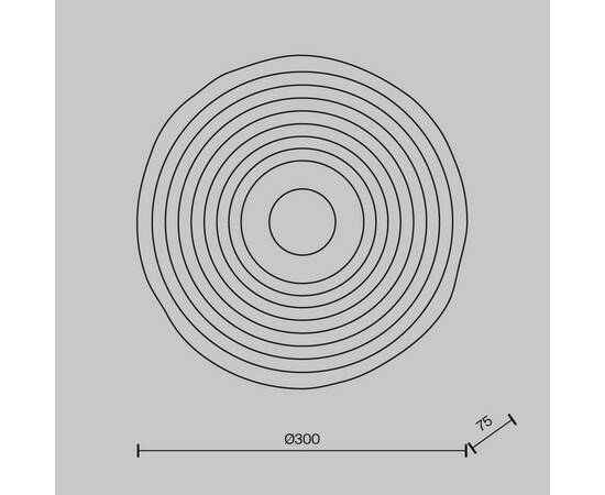 Настенный светодиодный светильник Maytoni Sparkle MOD343WL-L5BS3K1, изображение 9