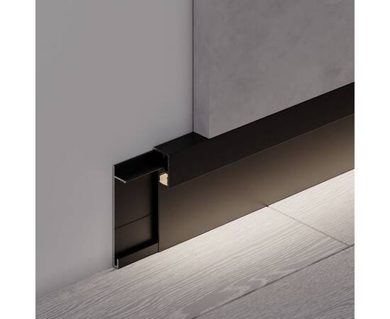 Профиль Arlight Plintus-H54B-2000 Black 046140, изображение 3