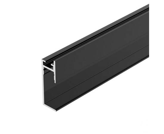 Профиль встраиваемый Arlight Plintus-H35-F-2000 Black 043599, изображение 3
