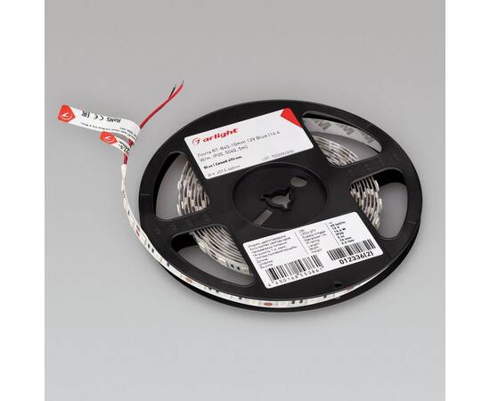 Светодиодная лента Arlight 4W/m 60Led/m 5060SMD синий 5M RT-B60-10mm 12V Blue 012336(3), изображение 2