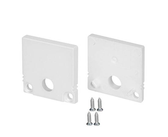 Заглушка Arlight SL-Slim20-H20 White с отверстием 047634