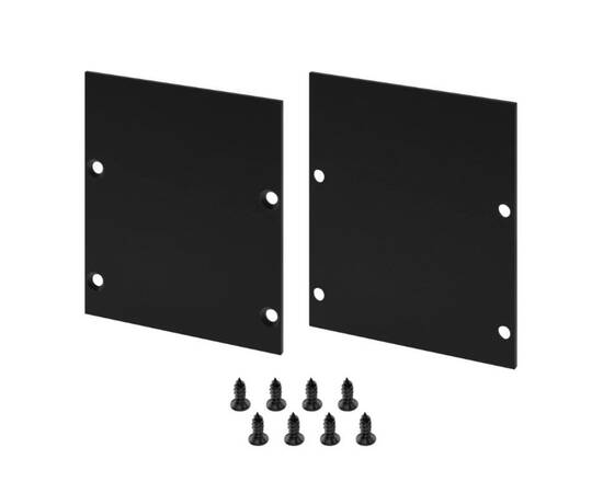 Комплект заглушек LINE-6070 BLACK (Arlight, Алюминий) 046408