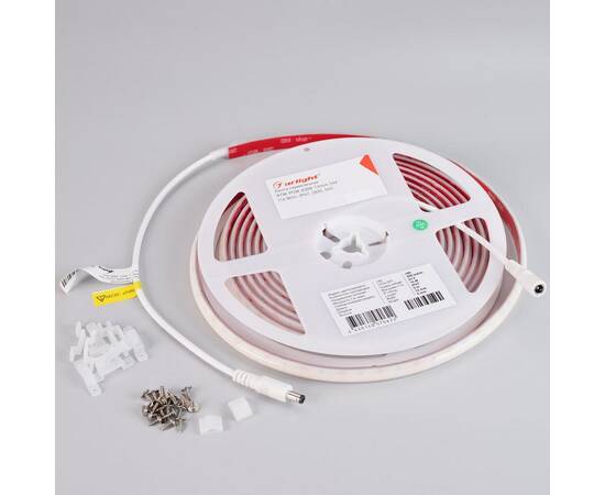Светодиодная влагозащищенная лента Arlight 4W/m 308Led/m 2835SMD холодный белый 5M RTW-PSW-A308-12mm 24V White6000 045292, изображение 2