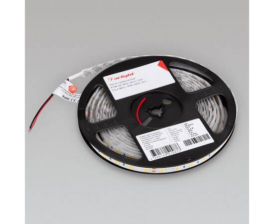 Светодиодная влагозащищенная лента Arlight 4W/m 60Led/m 5060SMD теплый белый 5M RTW-SE-B60-10mm 24V Warm3000 015279(3), изображение 2