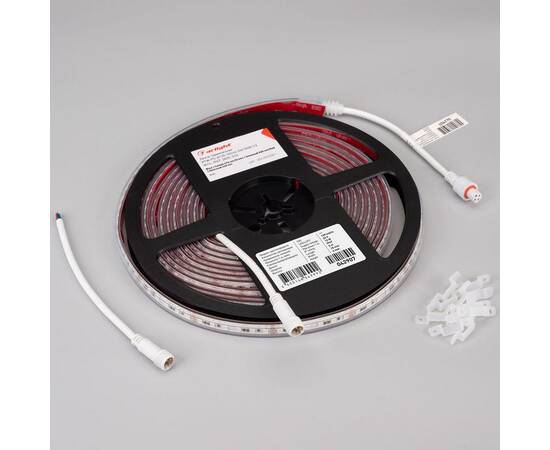 Светодиодная влагозащищенная лента Arlight 12W/m 120Led/m 2835SMD разноцветный 5M RTW-PS-A120-10mm 24V RGB 042907, изображение 2