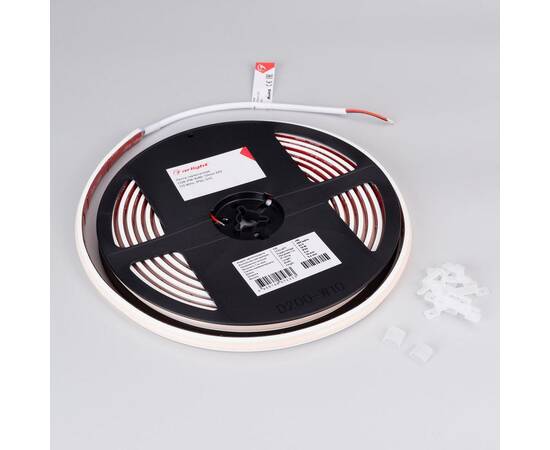 Светодиодная влагозащищенная лента Arlight 10W/m 480Led/m CSP холодный белый 5M герметичная COB-PW-X480-10mm 24V White6000 045862, изображение 2
