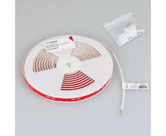Светодиодная влагозащищенная лента Arlight 5W/m 480Led/m CSP дневной белый 5M герметичная COB-PS-X480-12mm 24V Day4000 037129(1), изображение 2