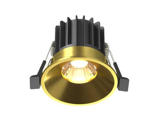 Встраиваемый светодиодный светильник Maytoni Round DL058-7W3K-BS