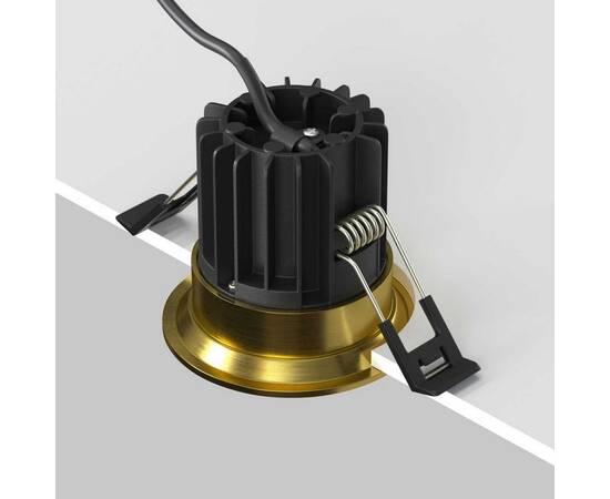 Встраиваемый светодиодный светильник Maytoni Round DL058-7W3K-BS, изображение 3