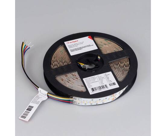 Светодиодная лента Arlight 4W/m 60Led/m 2835SMD разноцветный/холодный белый 5M RT-AM360-12mm 24V RGBW-MIX 044036, изображение 2