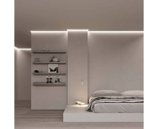 Профиль встраиваемый Arlight Arh-Сeil-S14-Shadow-3000 White 045554, изображение 4