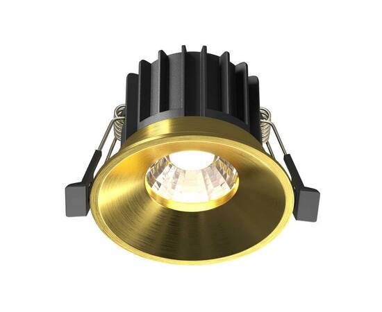 Встраиваемый светодиодный светильник Maytoni Round DL058-12W4K-BS