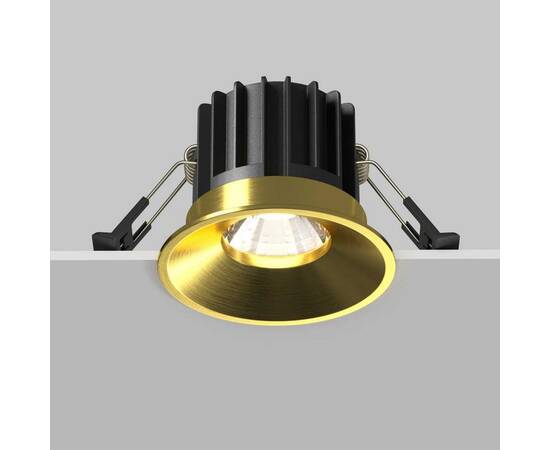 Встраиваемый светодиодный светильник Maytoni Round DL058-12W4K-BS, изображение 8