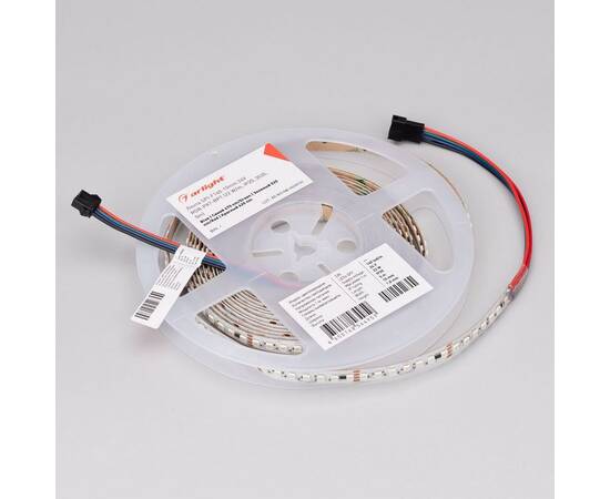 Светодиодная лента Arlight Бегущий огонь 22W/m 140Led/m 3535SMD разноцветный 5M SPI-F140-10mm 24V RGB-PX7-BPT 043132, изображение 2
