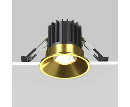 Встраиваемый светодиодный светильник Maytoni Round DL058-7W4K-BS, изображение 6