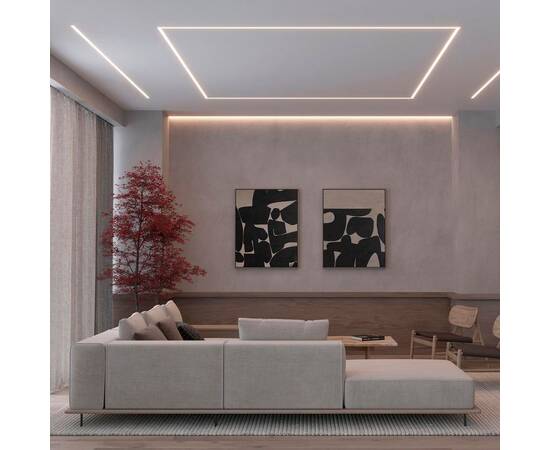 Профиль Arlight Stretch-20-Wall-D-Side-2000 White 042945, изображение 5