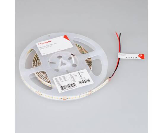 Светодиодная лента Arlight 12W/m 80Led/m 2835SMD дневной белый 5M UL-A180-10mm 24V Day5000 044512, изображение 2