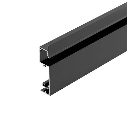 Профиль встраиваемый Arlight Plintus-H73-F-2000 Black 043480, изображение 4