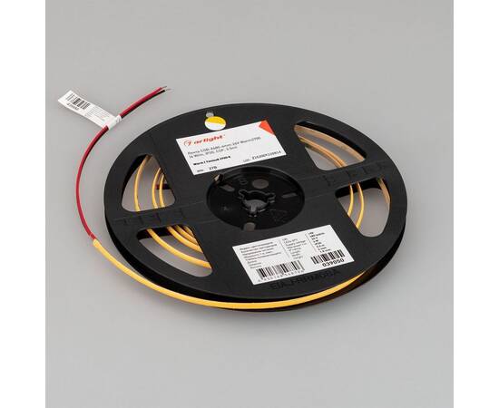 Светодиодная лента Arlight 4W/m 480Led/m CSP теплый белый 5M COB-X480-4mm 24V Warm2700 042033, изображение 5