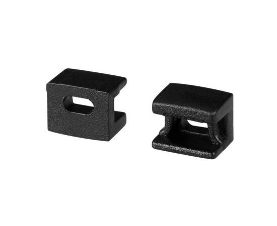 Заглушка Arlight Plintus-Fantom Black с отверстием 043608