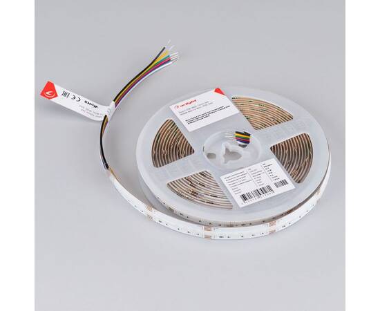 Светодиодная лента Arlight 6W/m 840Led/m CSP разноцветный/холодный белый 5M CSP-X840-12mm 24V RGBW-MIX 048945, изображение 2