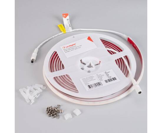 Светодиодная влагозащищенная лента Arlight 5W/m 304Led/m 2835SMD дневной белый 5M RTW-PSW-A304-12mm 24V Day4000 045221, изображение 2