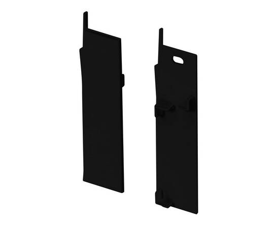 Заглушка Arlight Plintus-H73-F Black 043596