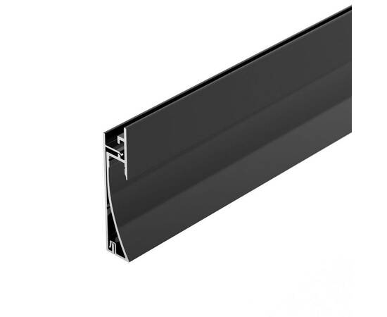 Профиль встраиваемый Arlight Plintus-H58-F-2000 Black 045286, изображение 3