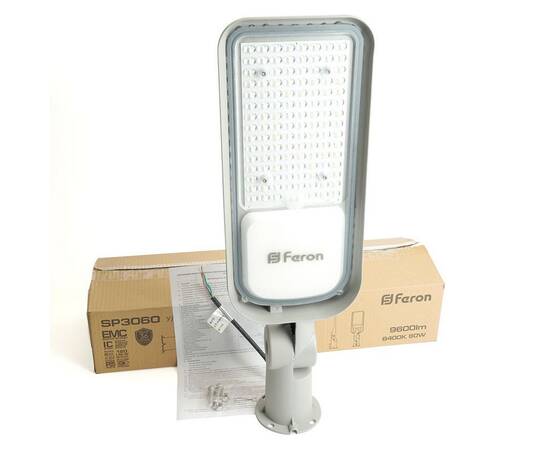 Уличный светодиодный консольный светильник Feron SP3060 48686, изображение 2