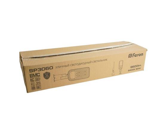 Уличный светодиодный консольный светильник Feron SP3060 48686, изображение 3