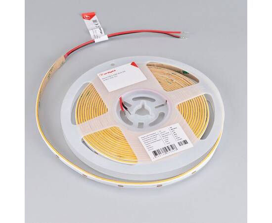 Светодиодная лента Arlight 6W/m 480Led/m CSP теплый белый 5M COB-S-X480-8mm 24V Warm2700 046904, изображение 2