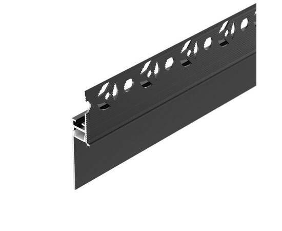 Профиль встраиваемый Arlight Plintus-Fantom-H35-2000 Black 043665