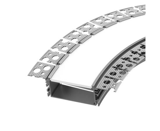 Профиль встраиваемый Arlight Fantom-Bent-W49-Side-2000 Anod 046423