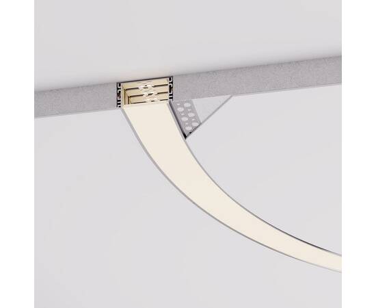 Профиль встраиваемый Arlight Fantom-Bent-W49-Side-2000 Anod 046423, изображение 3